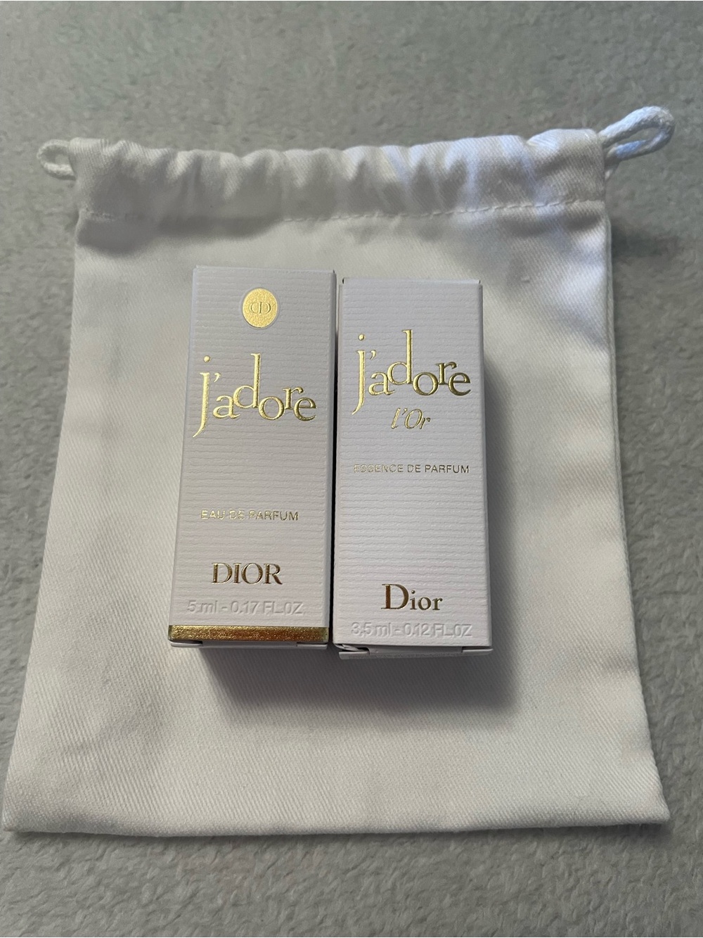Dior J'adore & L’or Mini’s